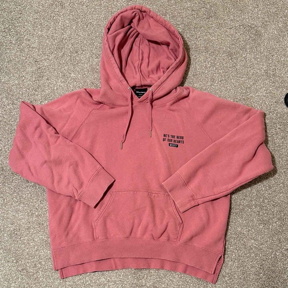 Moussy x Disney Mickey Hoodie Pink, One Size